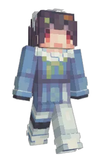 Front of pc9801x's skin