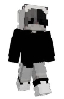 Front of nec's skin