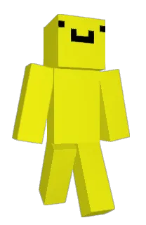 Front of MyGloccWet's skin