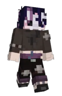 Front of Xollan's skin