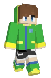 Front of Minecraft skin