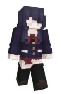 Front of thiefed's skin