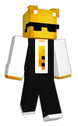 cod gray and white Minecraft skin — Classic model — first worn by ImAllayy