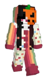 night shadz and travertine Minecraft skin — Classic model — first worn by pombaa