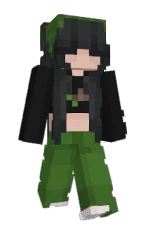 Front of B4CKQUEEN's skin