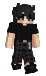 CynaDyna's Minecraft skin wearing the Vanilla cape
