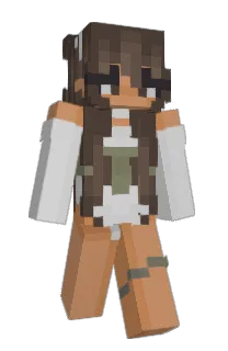 Front of Queening's skin
