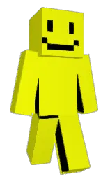 yellow and chartreuse yellow Minecraft skin — Classic model