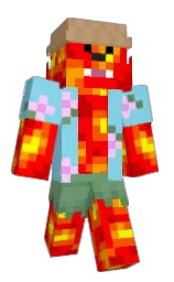 KaiTrump's Minecraft skin wearing the Migrator cape