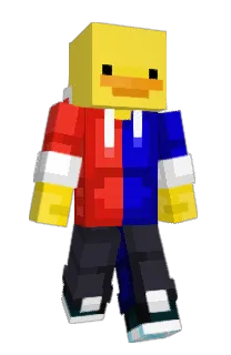 Front of DuckDoingTelly's skin