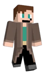 CWA411's Minecraft skin wearing the Vanilla cape