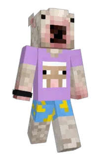 Front of Korgle's skin