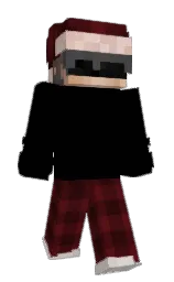 black and heath Minecraft skin — Classic model