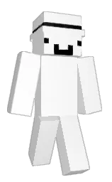 white and alabaster Minecraft skin — Classic model — first worn by Zemmbyy_