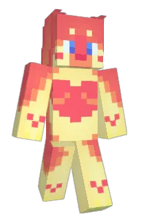 Front of Minecraft skin