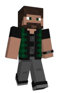 Front of JALP3's skin