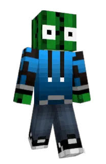 Front of Minecraft skin