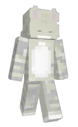 favorred's Minecraft skin wearing the Vanilla cape