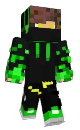 GolumTT's Minecraft skin wearing the Migrator cape