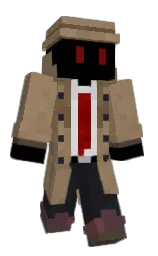 domino and black Minecraft skin — Classic model