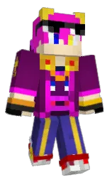 clairvoyant and black Minecraft skin — Classic model — first worn by happy_sihel112