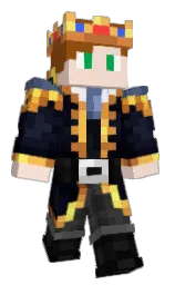 THE_LAVA_KING's Minecraft skin wearing the Twisted cape