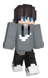 rolling stone and sirocco Minecraft skin — Classic model — first worn by Geilking