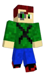 marzipan and white Minecraft skin — Classic model — first worn by ironeye_8