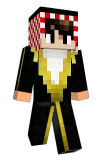 Front of Traxor's skin