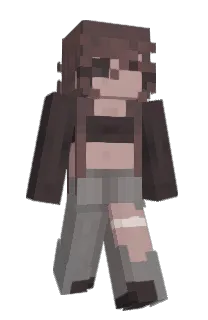 Front of enubii's skin