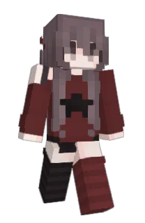 Front of Celixte's skin
