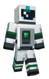 porcelain and tiara Minecraft skin — Classic model