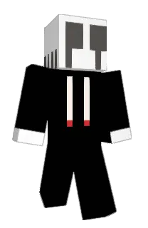 Front of Clownpriecie's skin