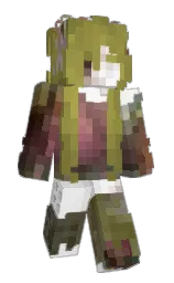 Slim Minecraft skin