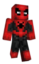 tamarillo and crimson Minecraft skin — Classic model — first worn by NullyzMene