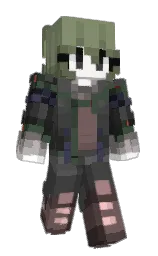 Kurushiimii's Minecraft skin wearing the Zombie Horse cape