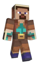 tobacco brown and cape palliser Minecraft skin — Classic model