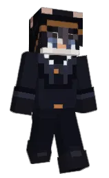 cinder and woodsmoke Minecraft skin — Slim model