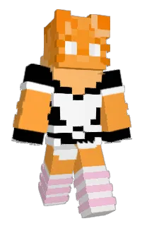 Front of Catteser's skin