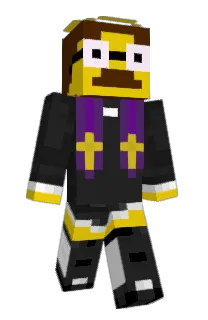 Front of HrachHype's skin