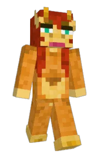 Front of rarachel's skin