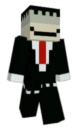 midnight moss and thistle green Minecraft skin — Slim model
