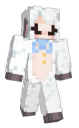 Baby3ater0's Minecraft skin wearing the Pan cape