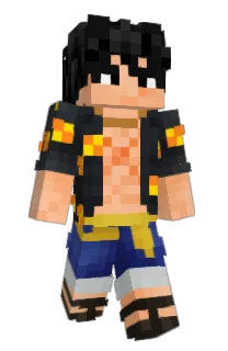 Front of Minecraft skin