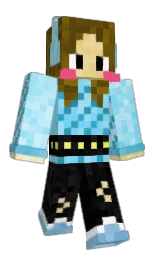 black and sail Minecraft skin — Classic model