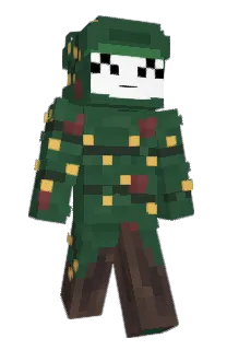 Front of TheBotmon's skin