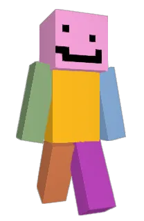 Front of Minecraft skin