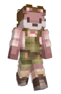 Front of Fybille's skin