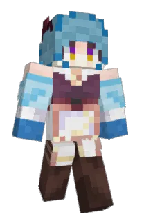 Front of Minecraft skin