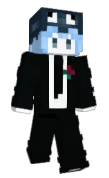Hinuare's Minecraft skin wearing the Twisted cape